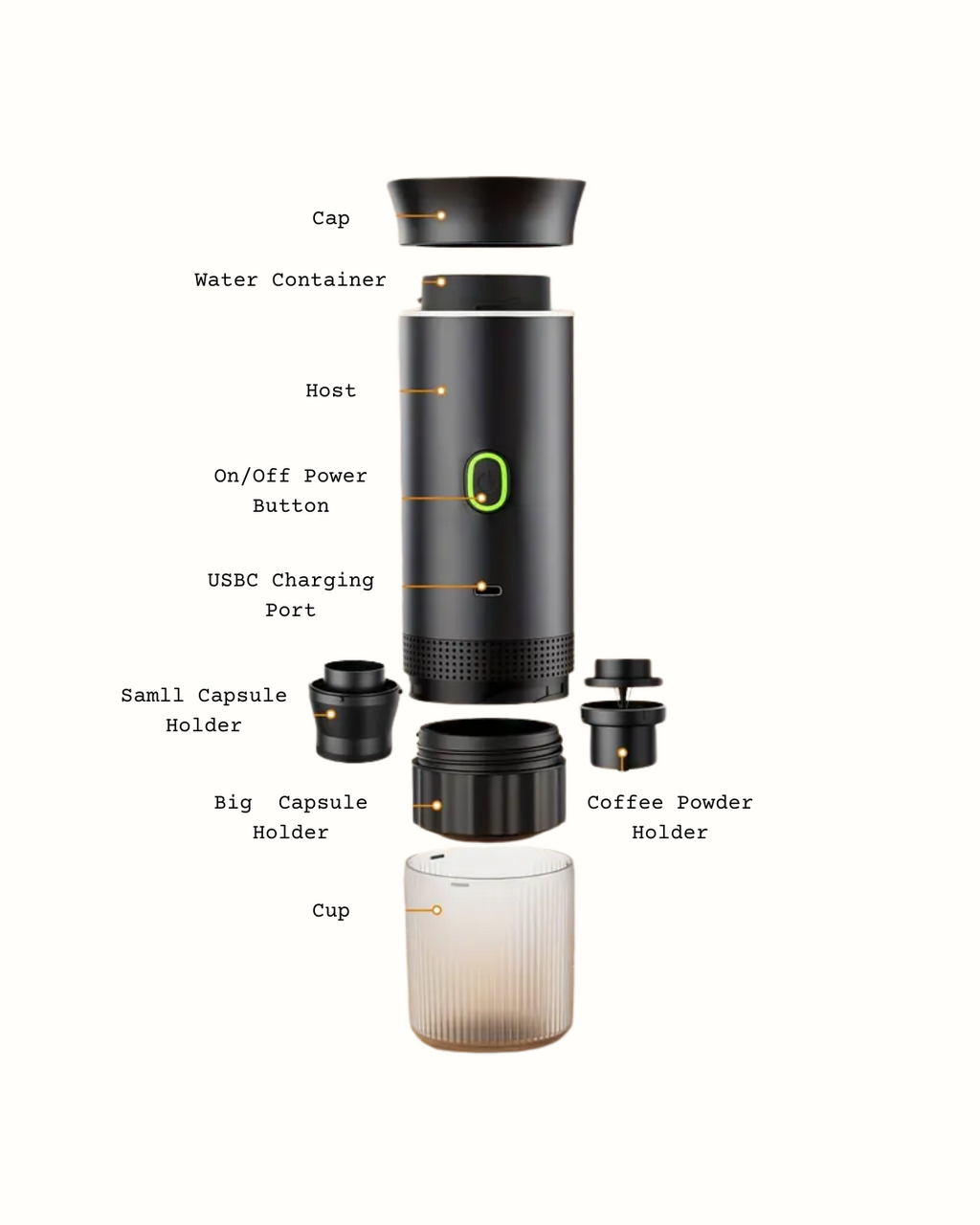 SIP FLOW Go — Portable Espresso Maker